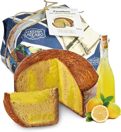 Panettone Artisanal Fourre A La Creme De Limoncello De Fraccaro Spumadoro Gateau De Noel Fabrique En Italie 750 G Amazon Fr Epicerie