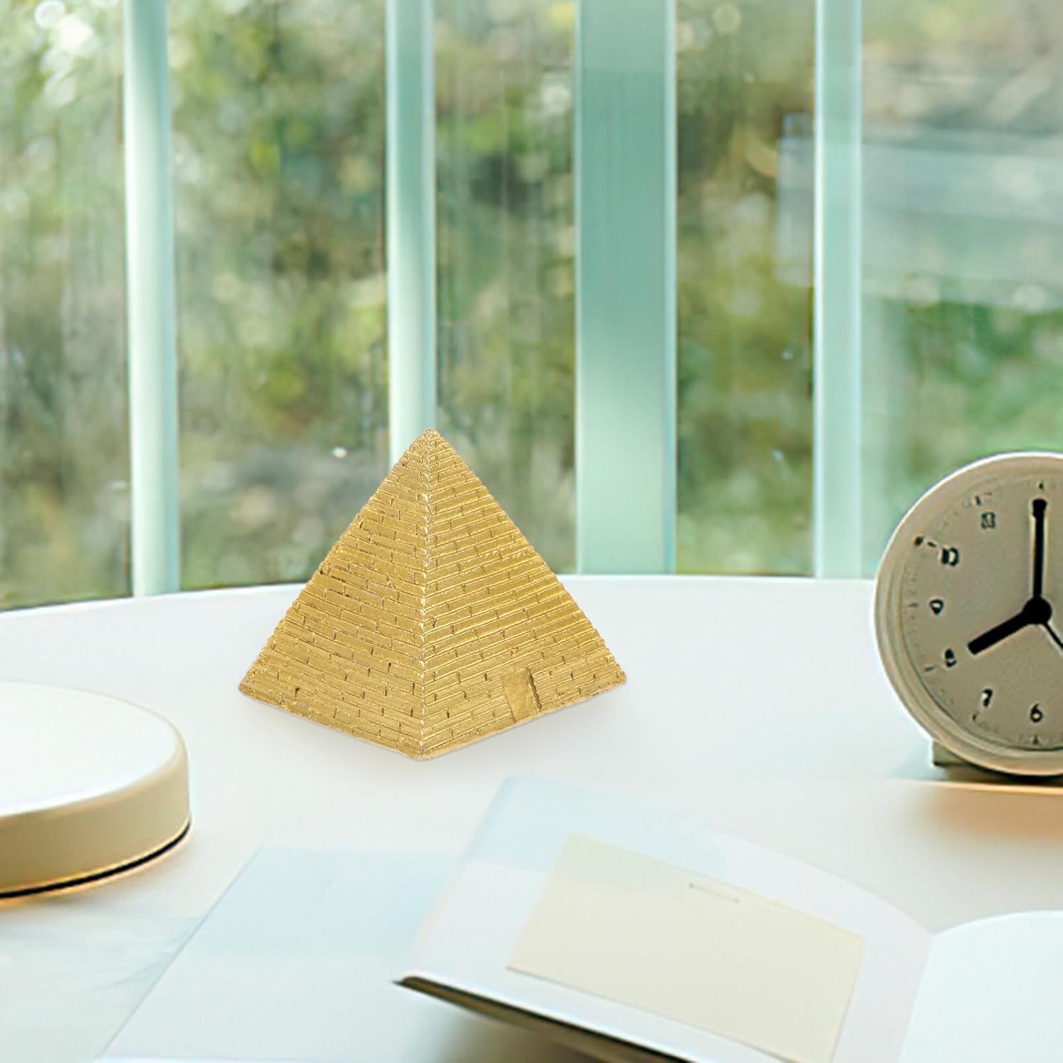 Oumefar Petite Base De Présentation Carrée En Bois Pour Théière, Bonsaï, Support De Présentation Pour La Décoration De La Maison Et Du Bureau (10 X 10 X 3,7 Cm