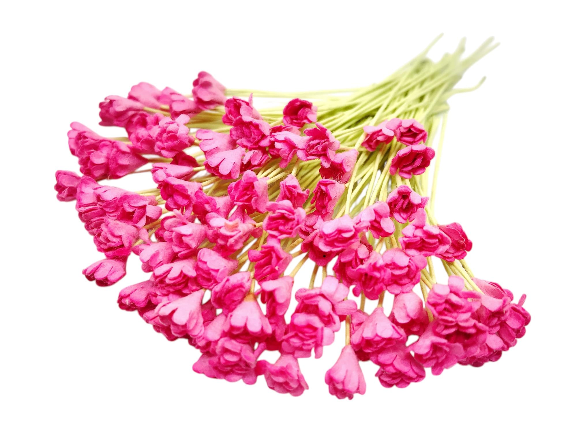 Flores de papel de morera miniaturas para decorar invitaciones de boda y álbumes de recortes