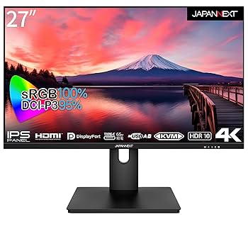 Amazon.co.jp: JAPANNEXT 27インチ モニター 4K UHD 3840x2160