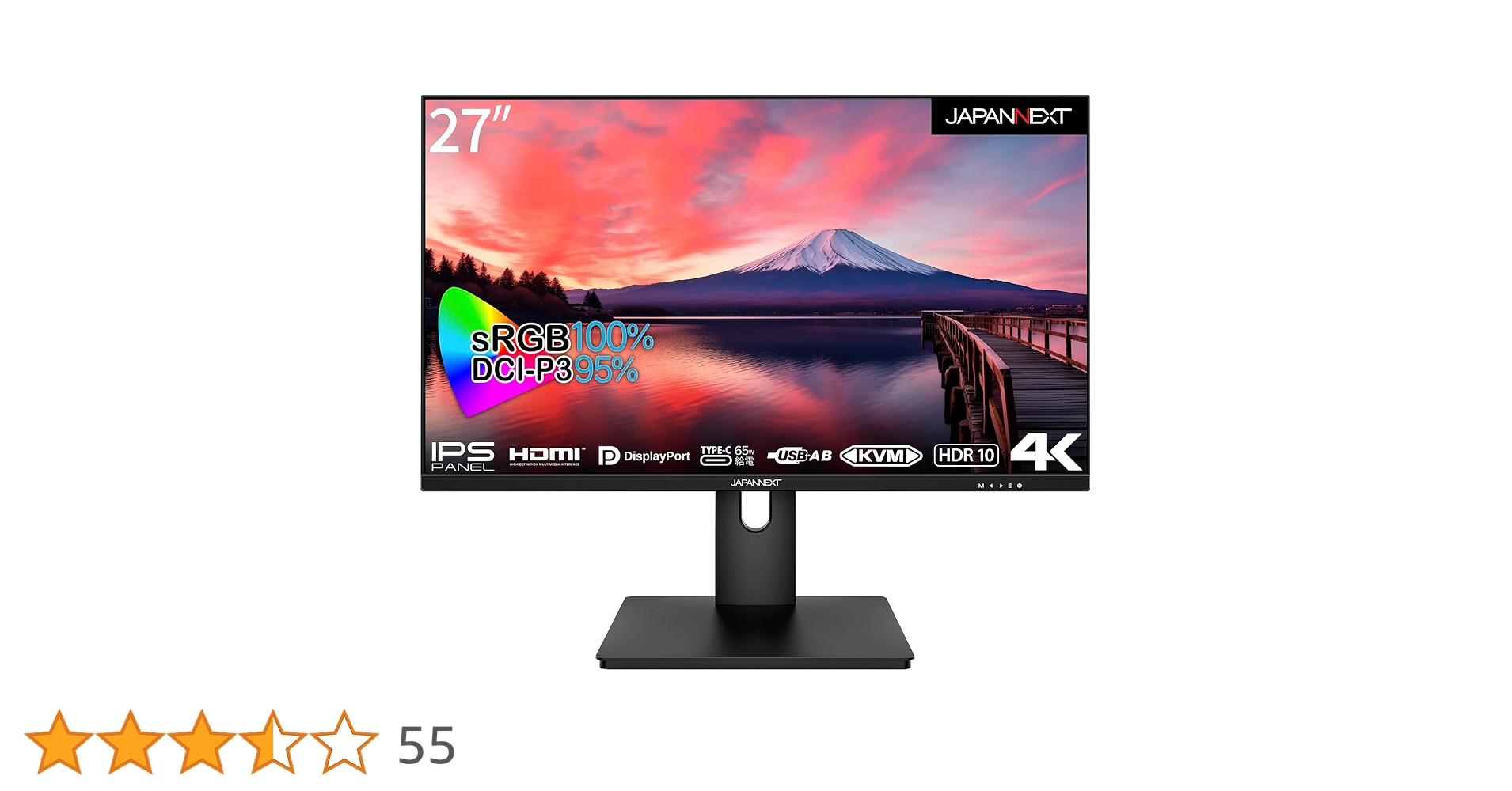 ⭐️美品⭐️ JAPANNEXT 27型 4Kモニター USB-C 65W 給電 71lpTWpHoFL.jpg_BO30,255,255,