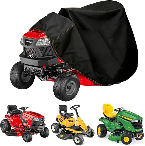 Chikia Small Riding Lawn Mower Cover For up to 35 inch Decks Waterproof