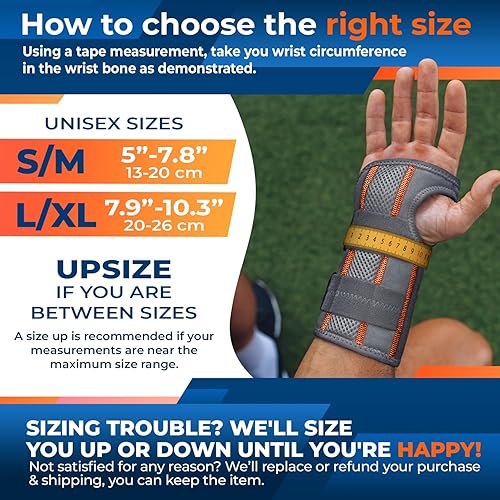 Miniatura 5 de DR. BRACE Muñequera ajustable para túnel carpiano, apto para FSA y HSA, desarrollado por médicos, mejorado con doble férula y cojín terapéutico,