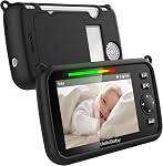 Protective Case for HelloBaby Baby Monitor 5" - Includes Carrying Strap and Built-in Magnets (Fits HB6550 Upgrade Monitor, 5inch Screen)