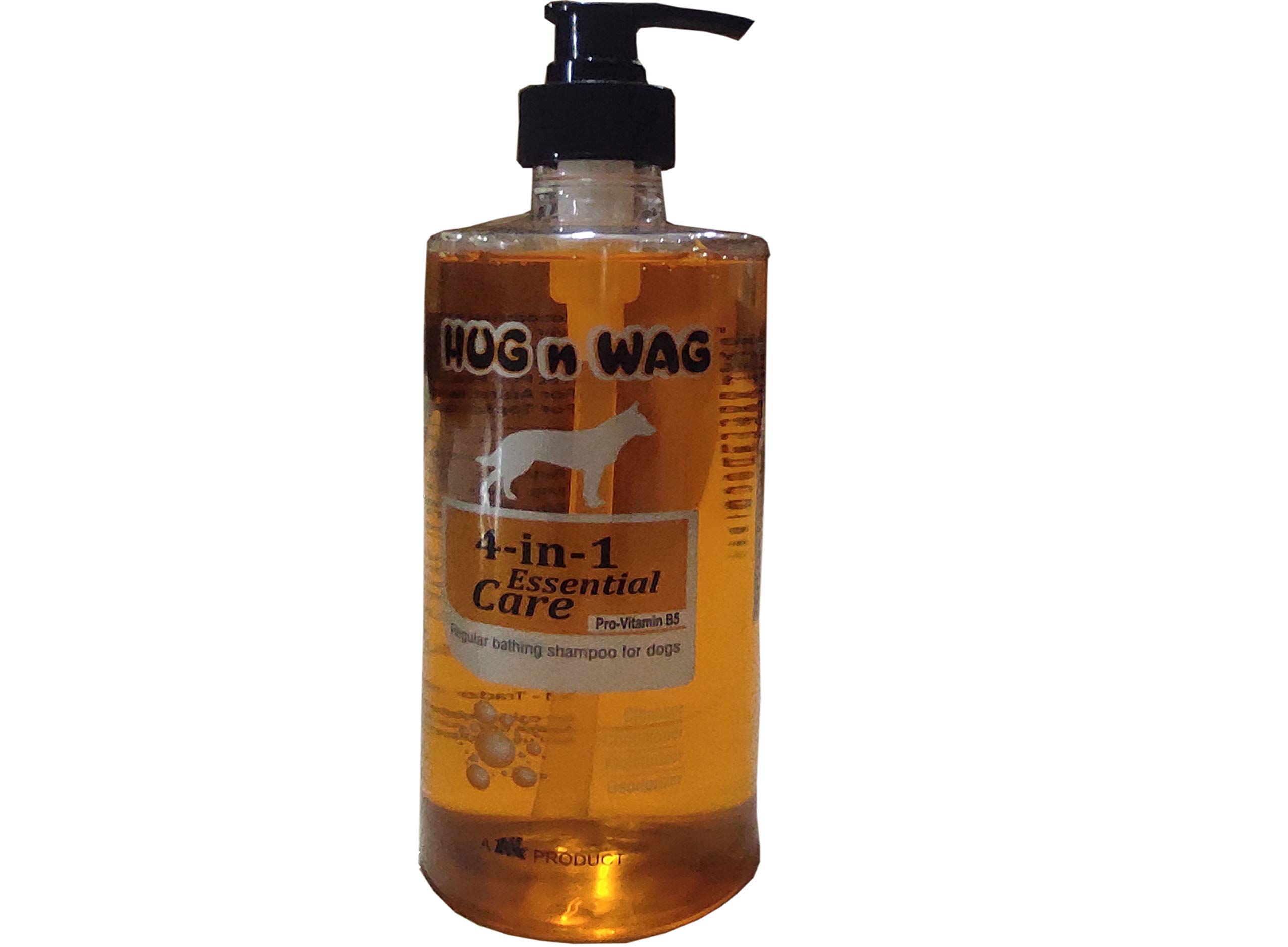 Pupkart Hug n Wag 4 in 1 Essential Care Shampoo for Dog 500ml