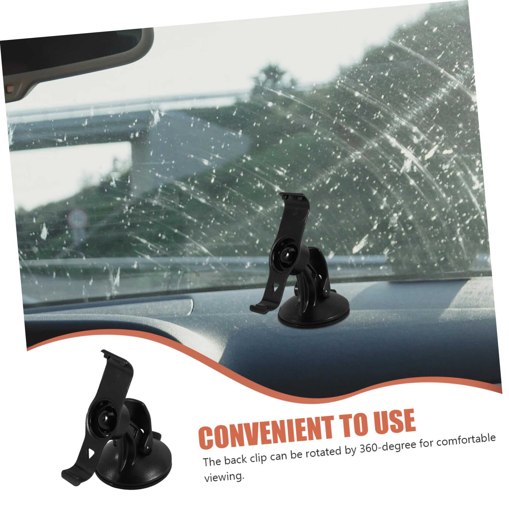 Gatuida 10piezas Soporte De Ventosa Ajustable para Montaje Coche Compatible Fácil Instalación Parabrisas o Tablero