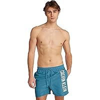 Calvin Klein Uomo Pantaloncino da Bagno Medium Drawstring con Coulisse