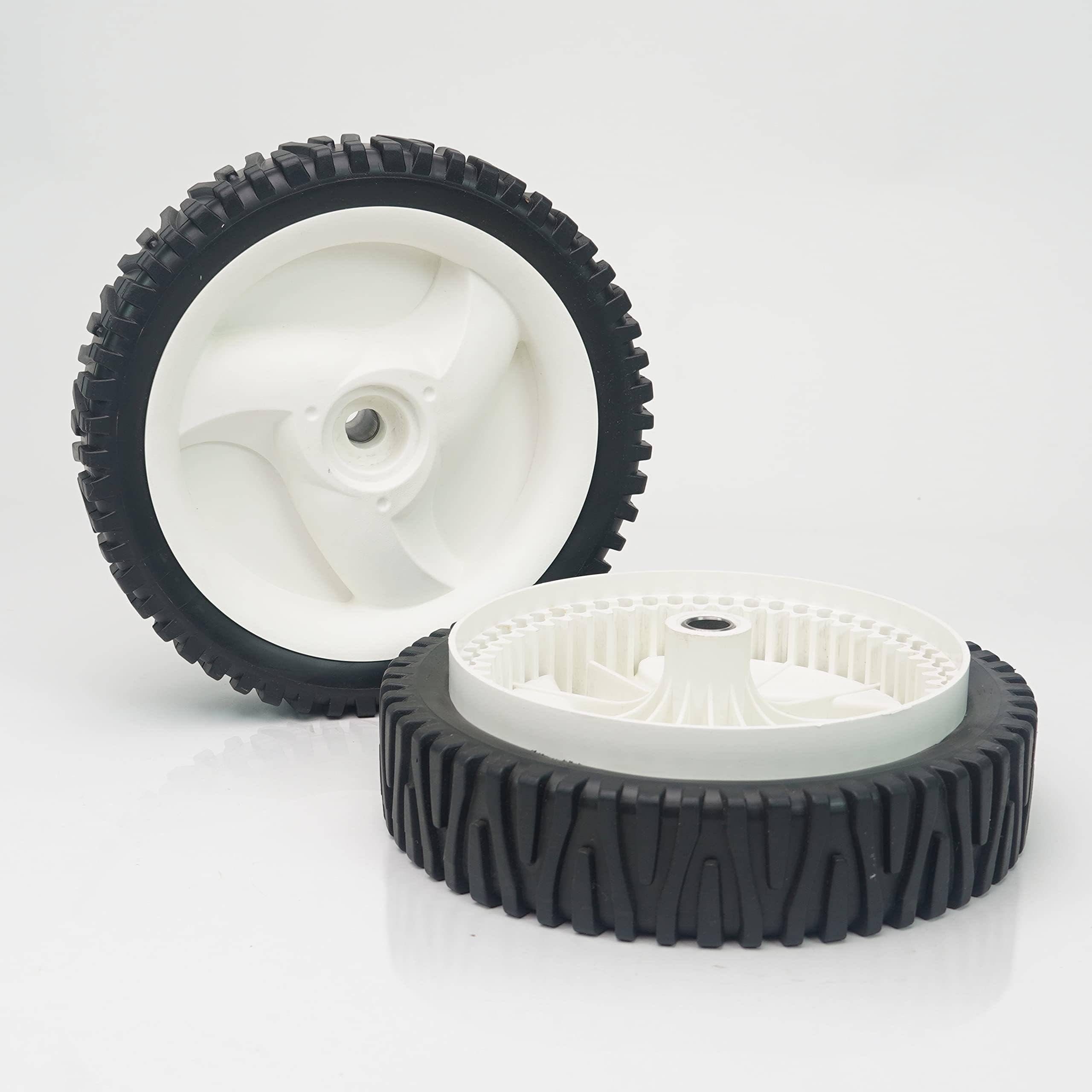 2 Pcs Front Wheel Tire Replaces for Craftsman 22" Cut Lawn Mower 917.370600 917.323980 917.370440 917.376272 917.370432 917.370431 917.376395 917.370410 917.370691 917.376722 917.37500 917.377390