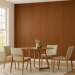 Papel De Parede Madeira Auto Colante Adesivo Cumaru 10 Metros