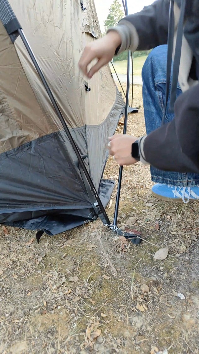 Amazon.com : TOMOUNT Dome Hot Tent with Stove Jack 4 Person