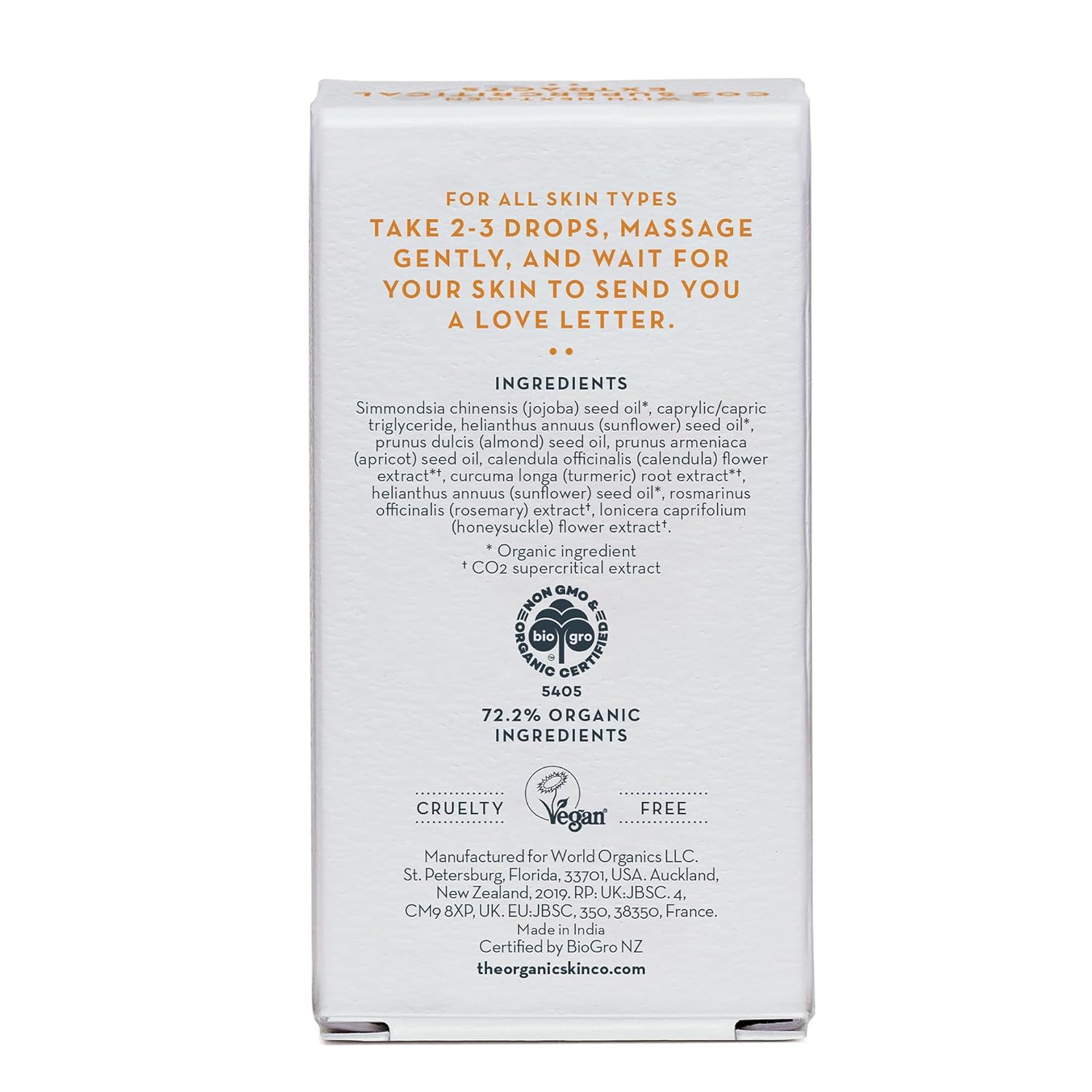 Turmeric Face Oil for Gua Sha - Women's Skin Brightening Serum with Organic Jojoba and Turmeric Oil for Face, Dark Spots, Fine Lines, & Wrinkles - Sensitive Organic Beauty Facial Moisturizer (30mL) - Image 7