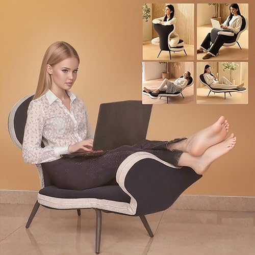 Lightdot 4 in 1 Convertible Sleeper Chair Bed Leisure Sofa with Adjustable Backrest Accent Chair Folding Portable Sofa/Chair/Bed for Living Room/Apartment/Office/Outdoor