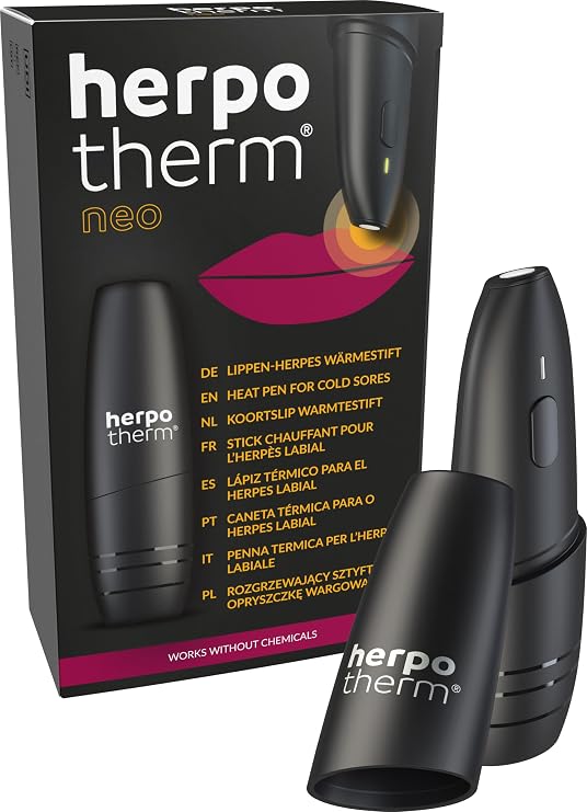 Herpotherm Neo Cold Sore Treatment Device – Long Lasting and Reusable Heat Pen (Herpotherm neo)