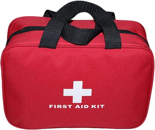 Miniatura 6 de AOUTACC Kit vacío de primeros auxilios de nailon, compacto, impermeable y ligero, bolsa de primeros auxilios con cremallera para emergencias