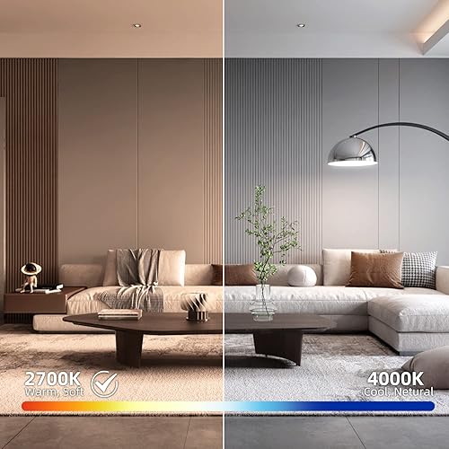 Miniatura 4 de MASTERY MART Bombilla LED E26 de 60 vatios, bombillas Edison regulables de 5.5 W, 2700 K blanco suave, bombillas vintage ST19, certificación UL,