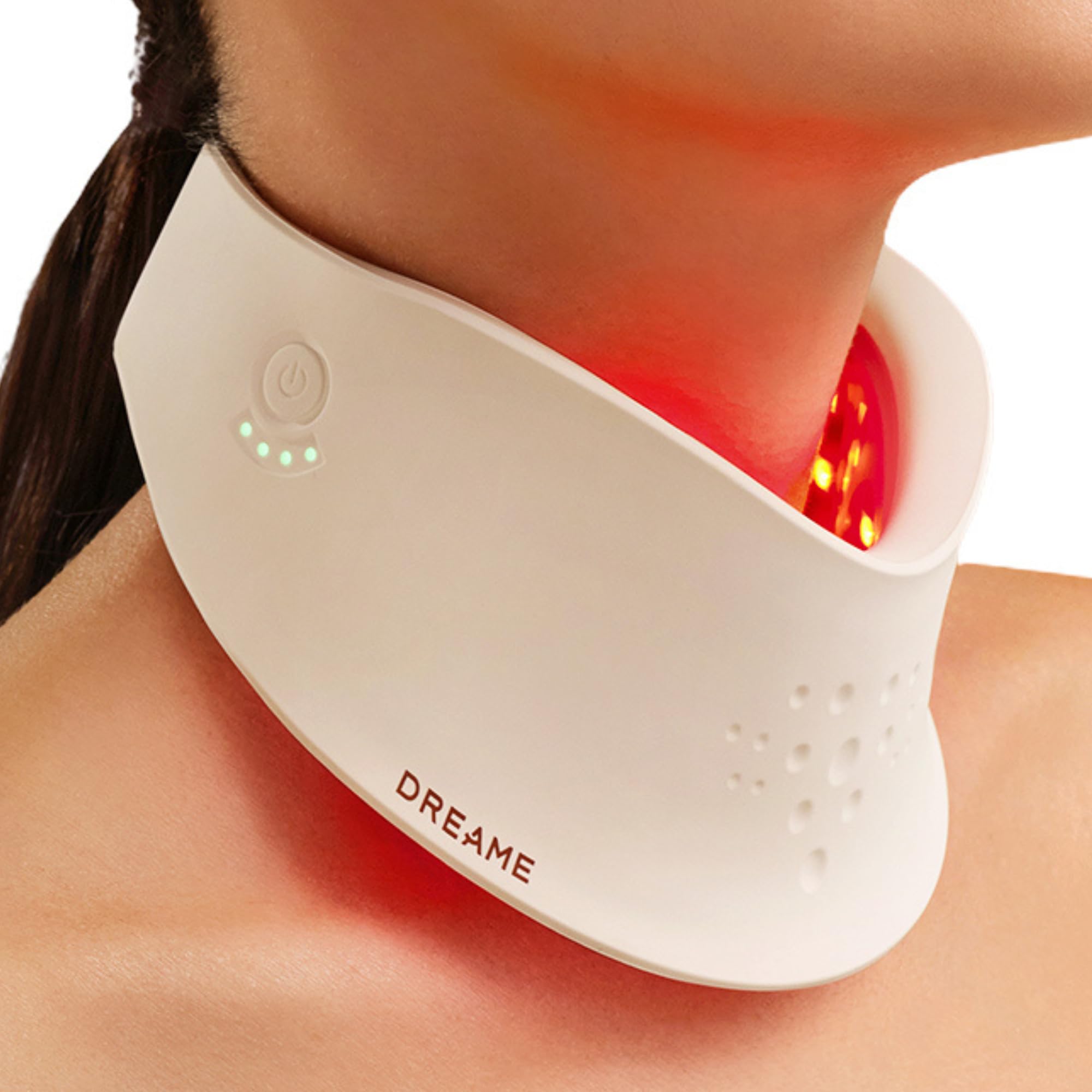 dreame Chrona Pro Photon LED Mask, Infrared Red Light Therapy Mask for Neck | Skin Care,…