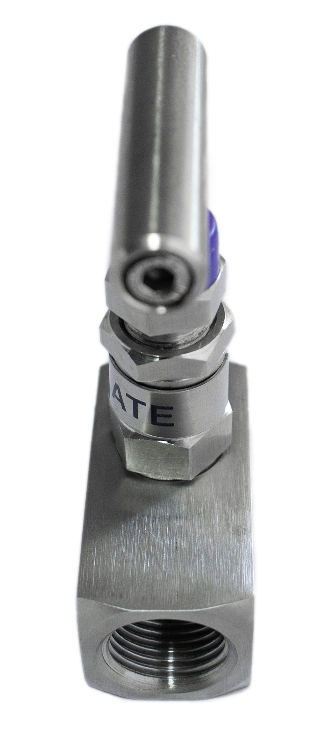 Sharplace Nadelventil Aus Edelstahl 304 – 1/4" Außen- & Innengewinde, Bis 915 PSI, Temperaturbeständig