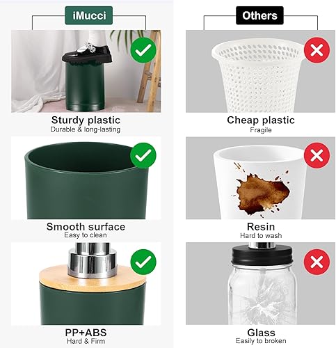 Vista 93 de iMucci Accesorios de baño, juego de baño negro con cortina de ducha y alfombra, cortina de ducha impermeable con alfombra ultra absorbente, juego