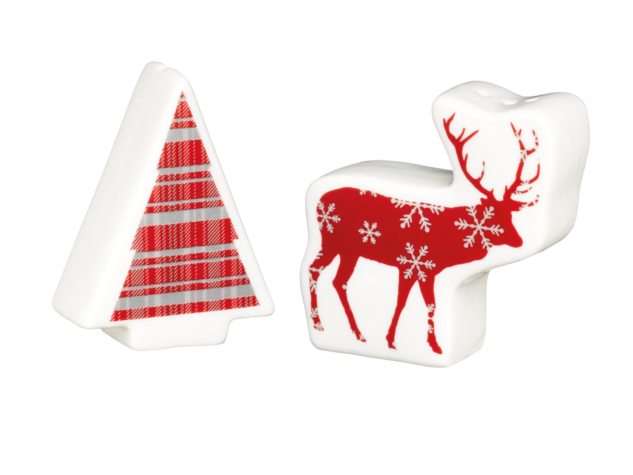 Kitchencraft Multi/Colour "We Love Christmas Novelty Salt And Pepper Shakers