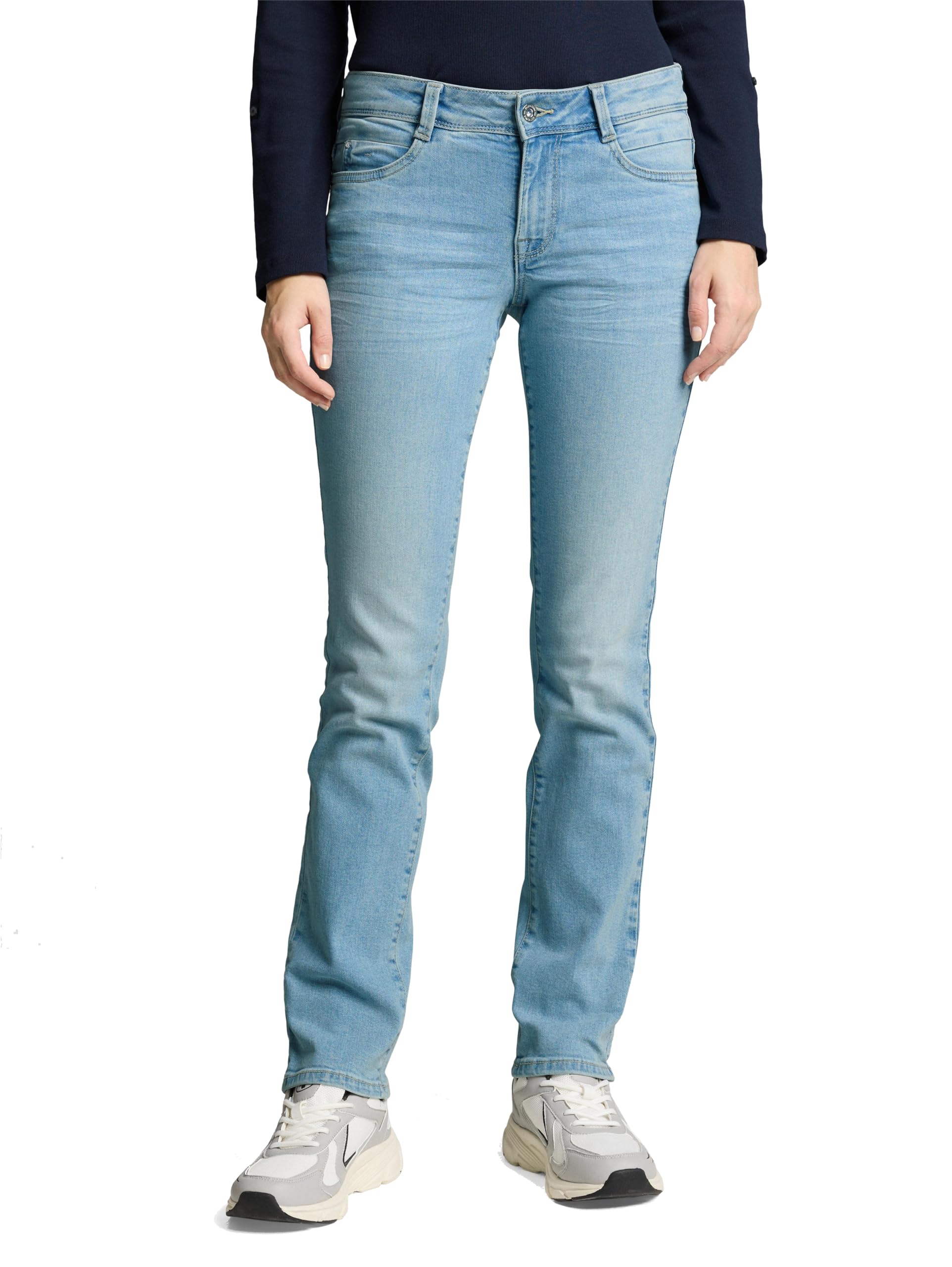 Tom Tailor Women's 10142 Light Stone Blue Denim Jeans