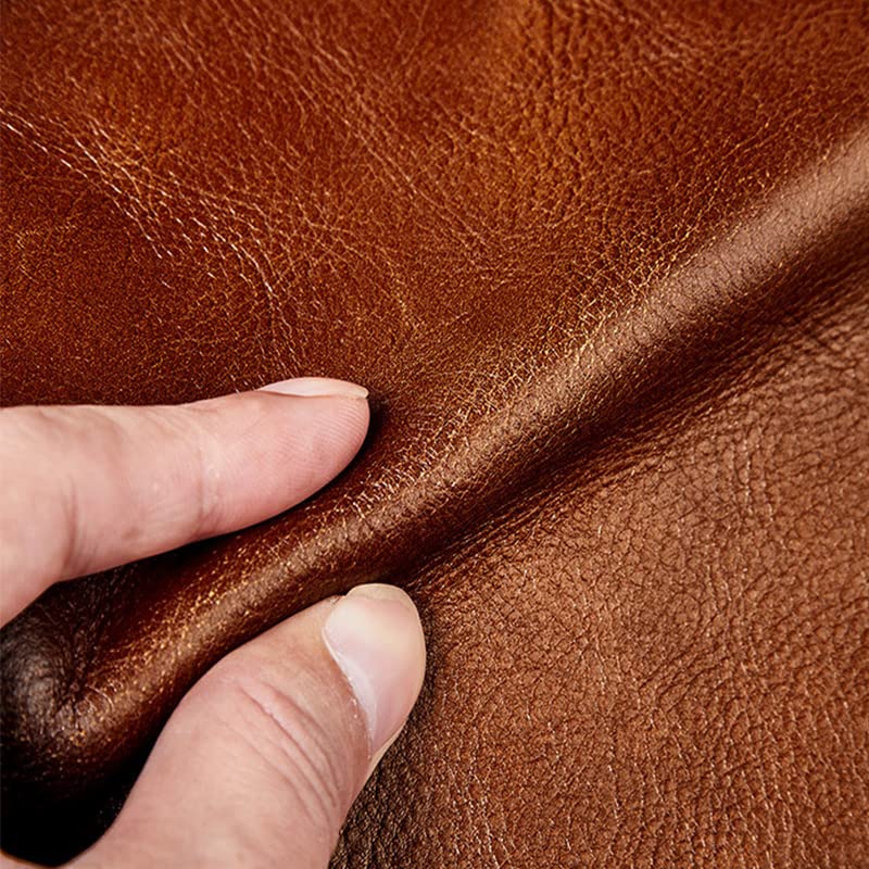 Men's Leather Wallet Long Wallet Vintage Leather Wallet Clutch Large Capacity Coin Purse Card Holder Luxury Wallet (yellowish brown)4