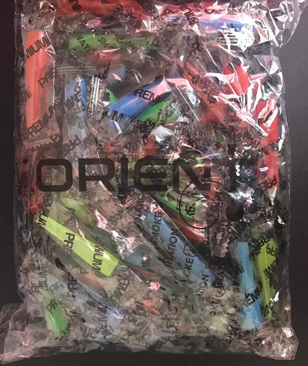 Hookah King 100 Disposable BPAFree Plastic Mouth Tips Individually
