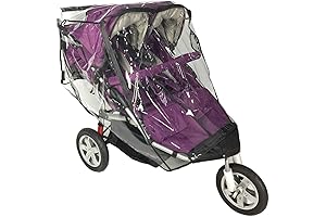 Double Stroller Rain Cover: Universal Weather Protection