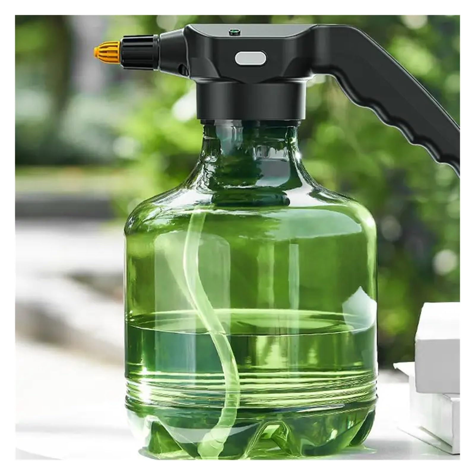 Elektryczna butelka z rozpylaczem, elektryczna konewka, 3000 ml, opryskiwacz ogrodowy, urządzenie do podlewania roślin, drobna mgiełka, regulowany opryskiwacz atomizujący