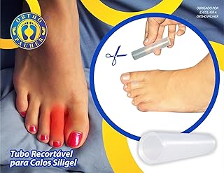 Tubo Recortável para Calos Siligel, Ortho Pauher, Translucido, Grande