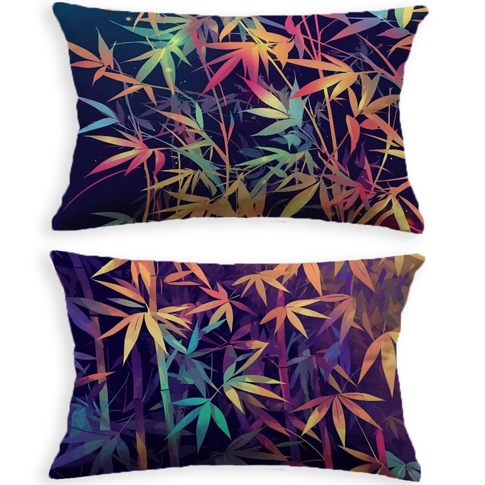 Taie oreiller 40x80 rectangulaire velours lot de 2 housses pour protéger votre coussin