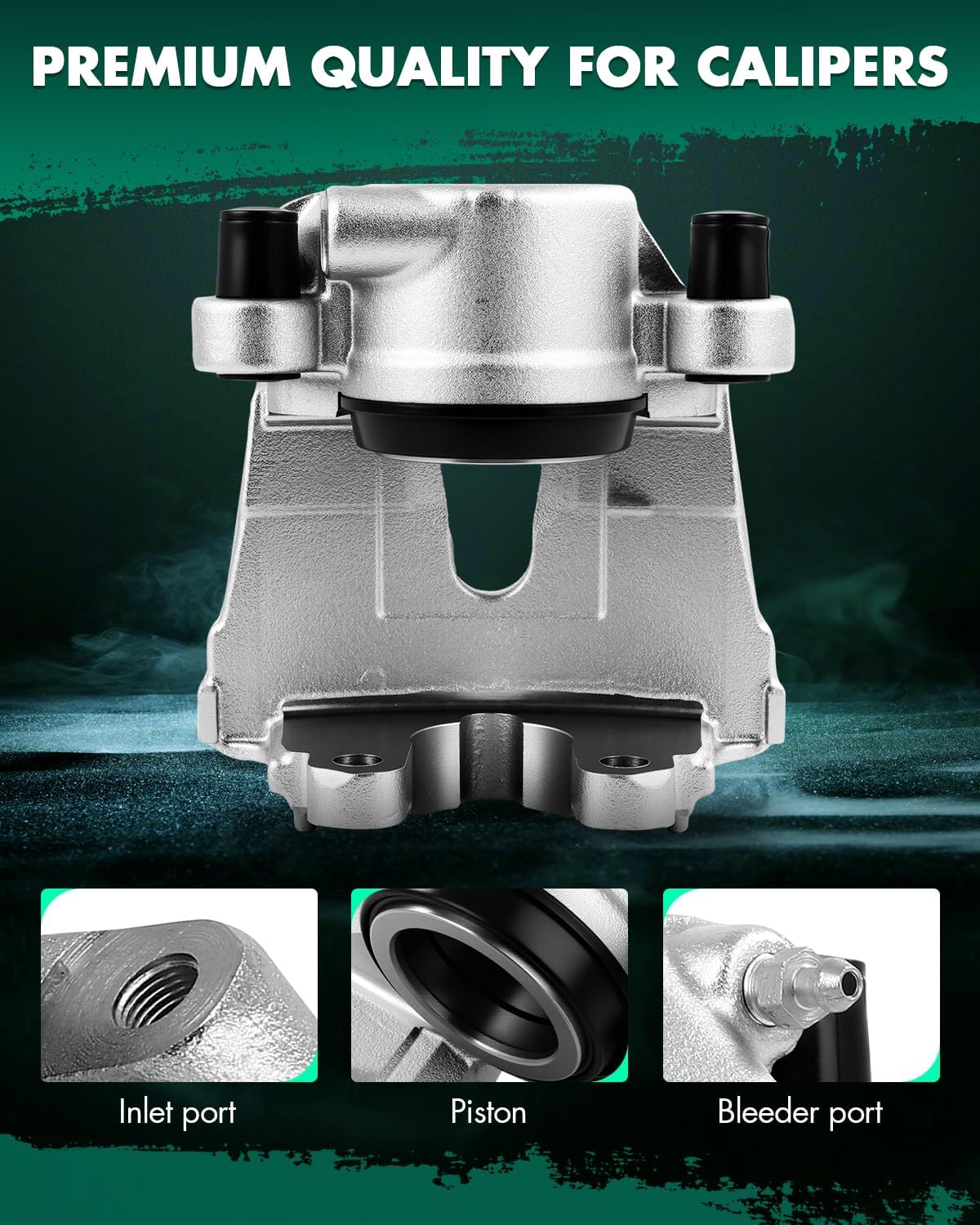 SCITOO Front Brake Calipers Without Bracket 19-3332 19-3333 Compatible For BMW For X4 2016-2018,For BMW For X5 2007-2018,For BMW For X6 2014-2019