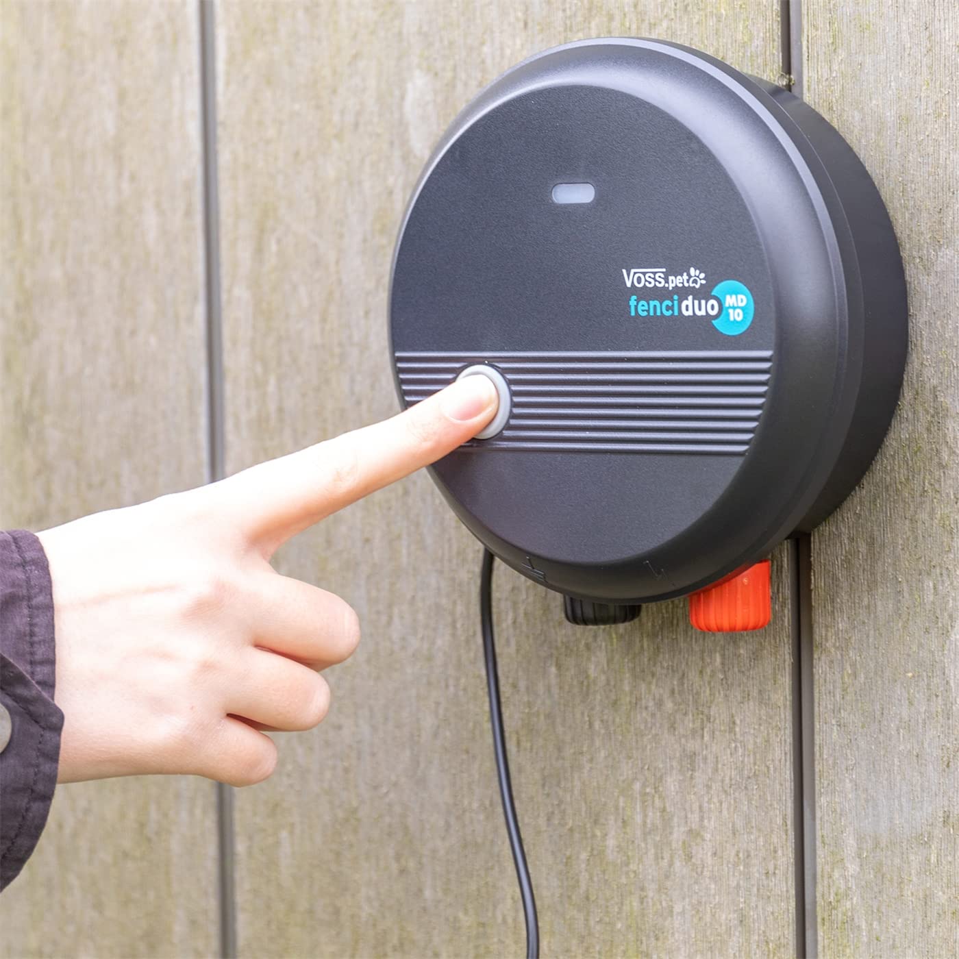 VOSS.PET fenci MD06 Weidezaungerät 12V 230V, Haus, Hof, Pferde, Hunde, Hühner, Wildtiere, Elektrozaungerät, Elektrozaun, Weidezaun