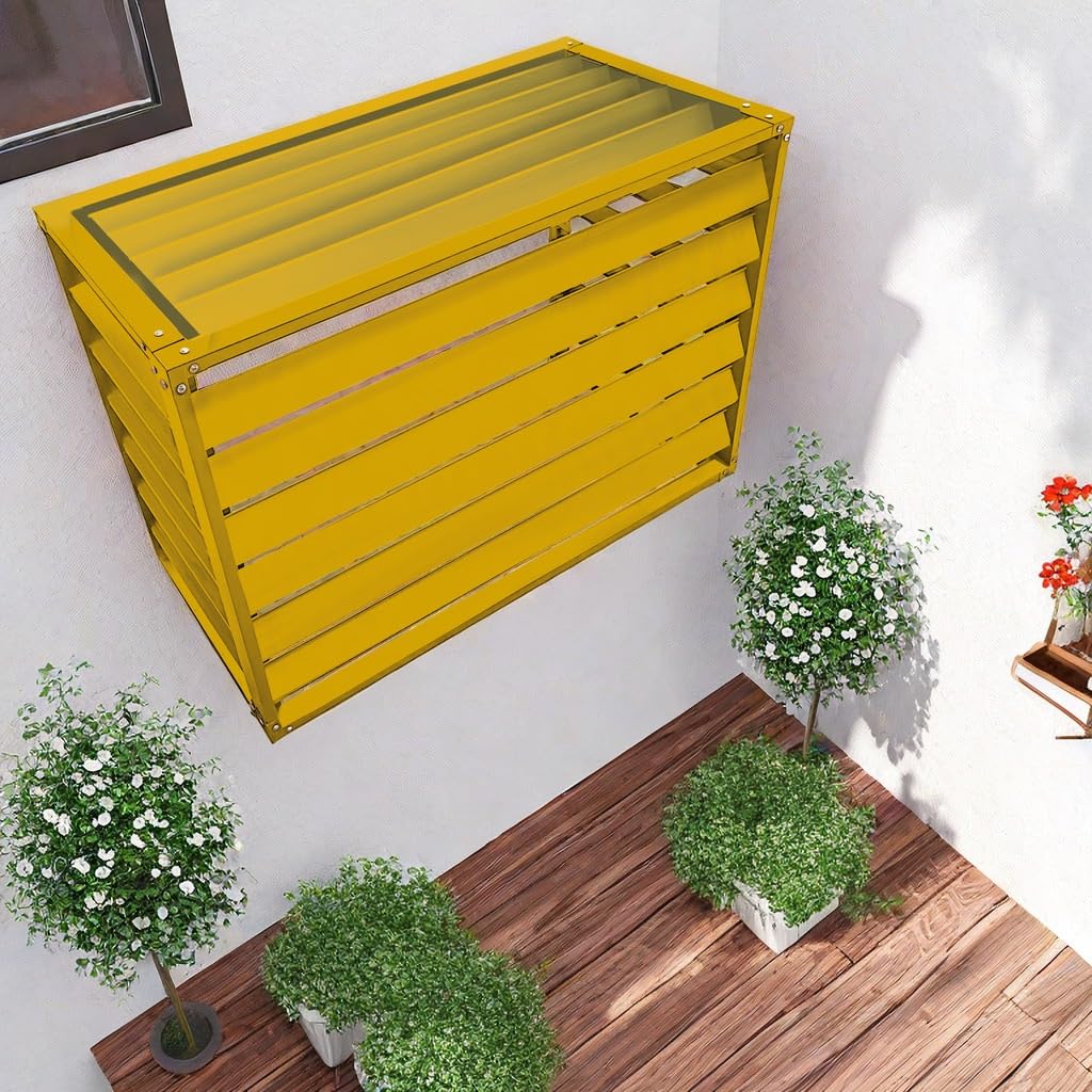 Réduire bruit climatiseur extérieur avec ce cache en aluminium