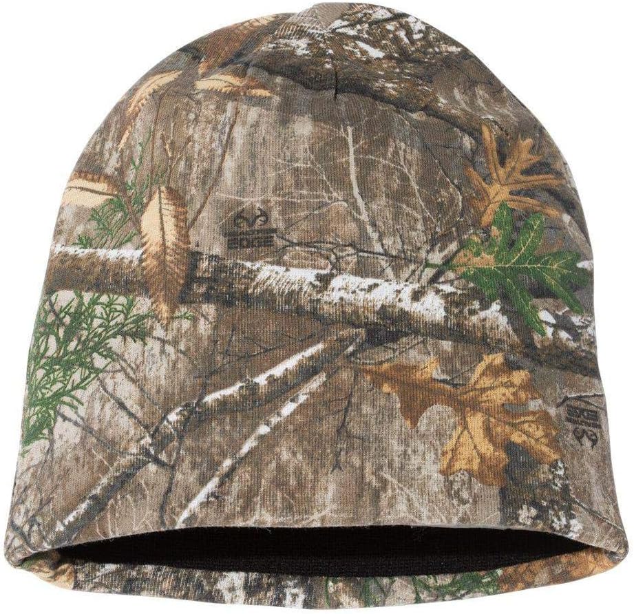 Outdoor Cap Camo Knit Cap Adjustable Realtree Edge