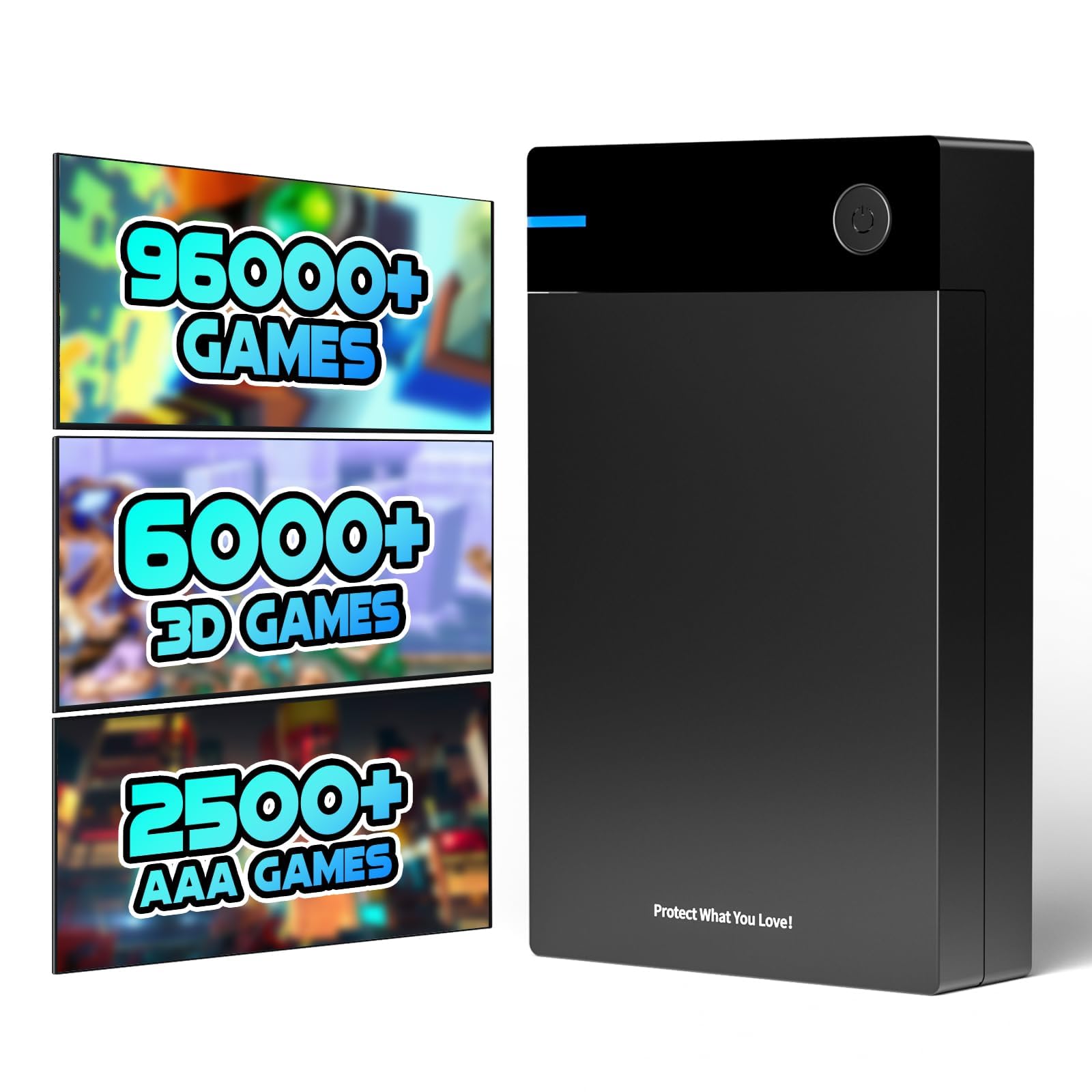 Photo 1 of Kinhank 12TB Retro Game Hard Drive
