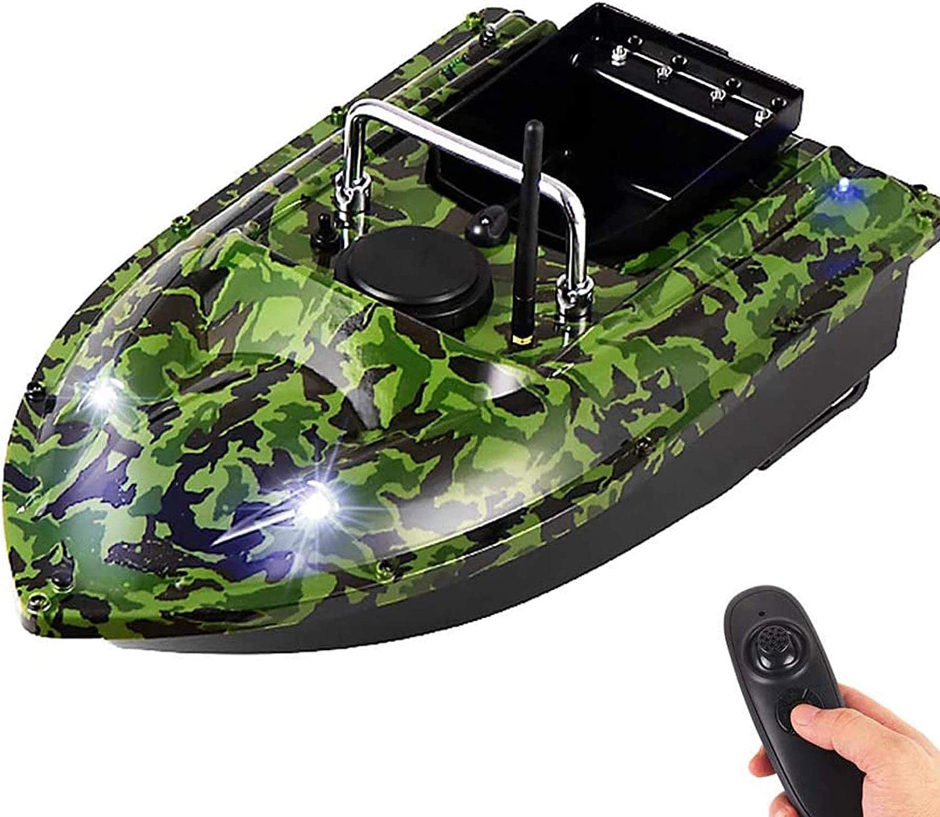Bateau amorceur, Bateaux amorceurs pour la pêche à la Carpe, Bateaux amorceurs, Outil de pêche Intelligent, appât de Bateau RC, Plage de contrôle de 500 m, capa