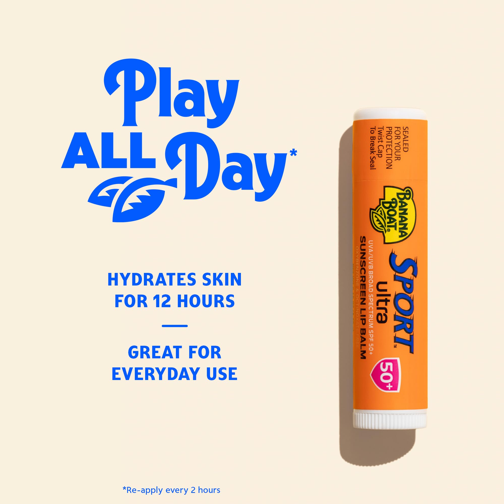 Banana Boat Sport Lip SPF 50 - 2 Pack -3 Banana Boat Sport Lip SPF 50 - 2 Pack -3