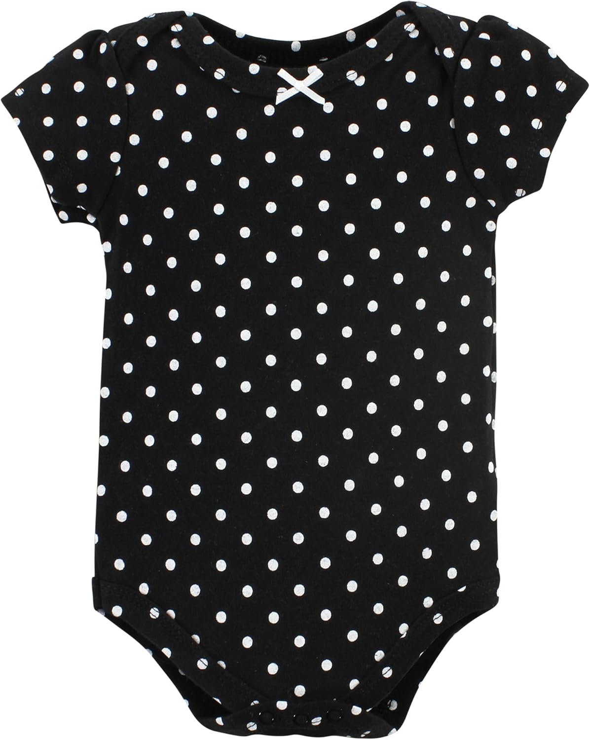 Hudson Baby Unisex Baby Cotton Bodysuits, MamaS Mini Bows, 9-12 Months - Image 5