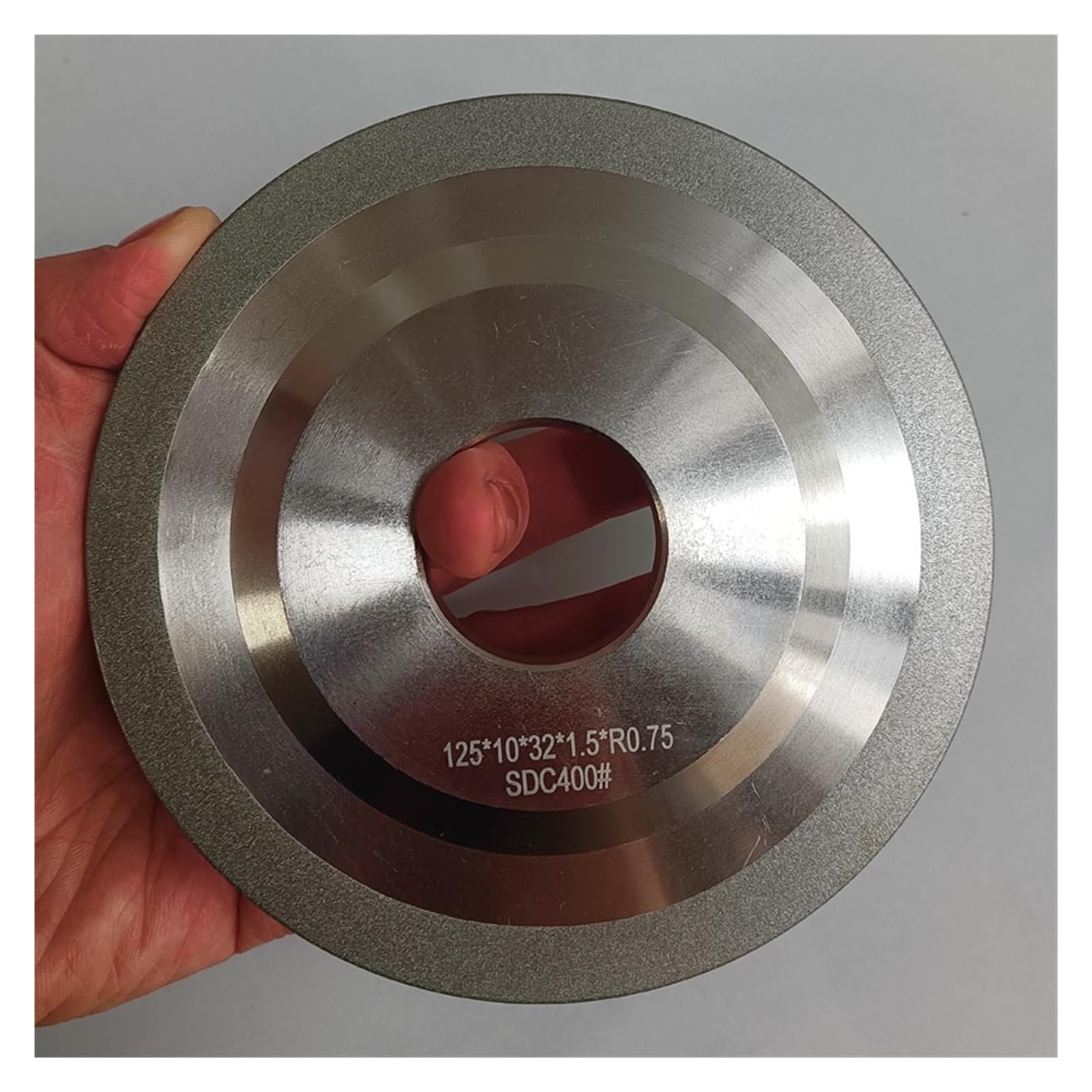 Arc SDC Schleifscheibe Wolframstahl CBN Schnellarbeitsstahl Gewindebohrer Schlitzen R-arc Diamantlegierung Schleifscheibe 100mm 125mm 150mm