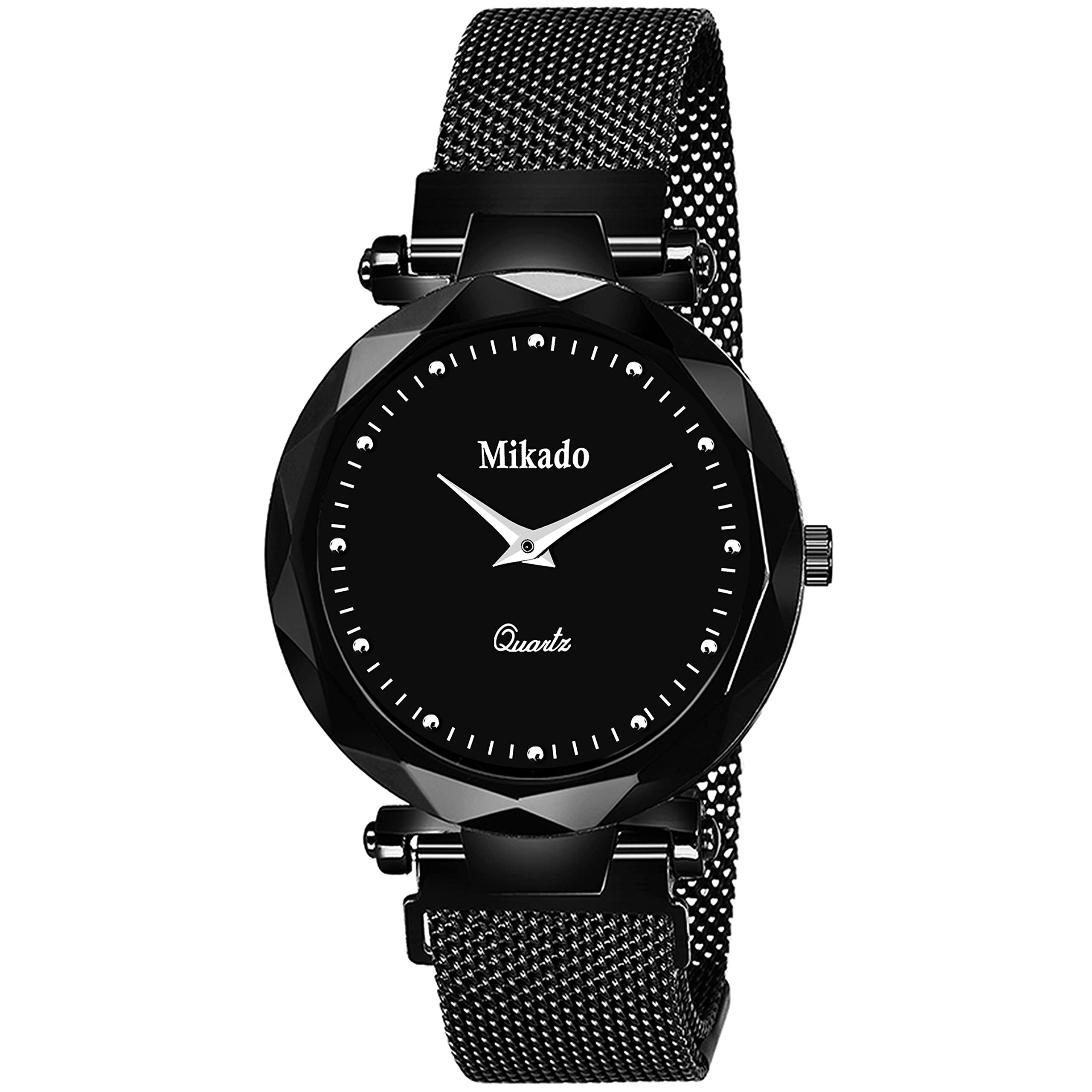 Mikado Black Classy Analog Watch for Women Analog Watch - for Women (B09RGXDSL7) Amazon Price History, Amazon Price Tracker