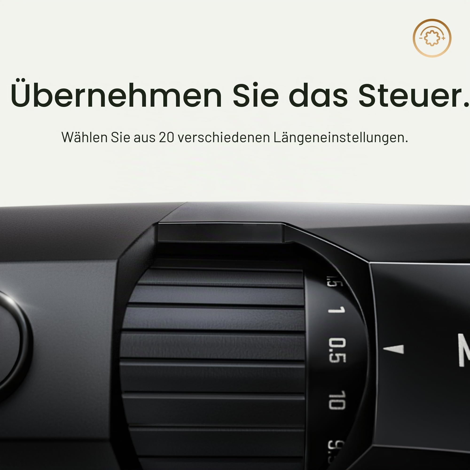 Der The Beard Hedger® von MANSCAPED®, Barttrimmer/Bartschneider, 20 Längeneinstellungen, T-Klinge aus Edelstahl für präzises Trimmen, 60 Minuten kabellose Laufzeit, Wasserdicht