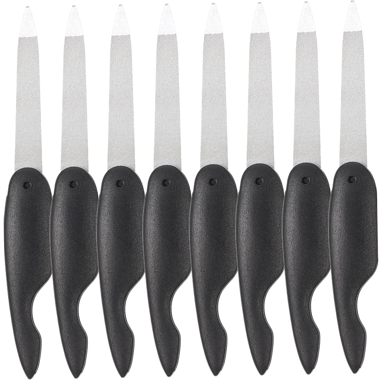 32 Pz Lima Per Unghie Pieghevole Unghia Piccola Chiodo Tampone Lima Per Unghie in Metallo Per Manicure Pedicure Lime Per Unghie Per Manicure Viaggiare Riempitivo Cura Addominali