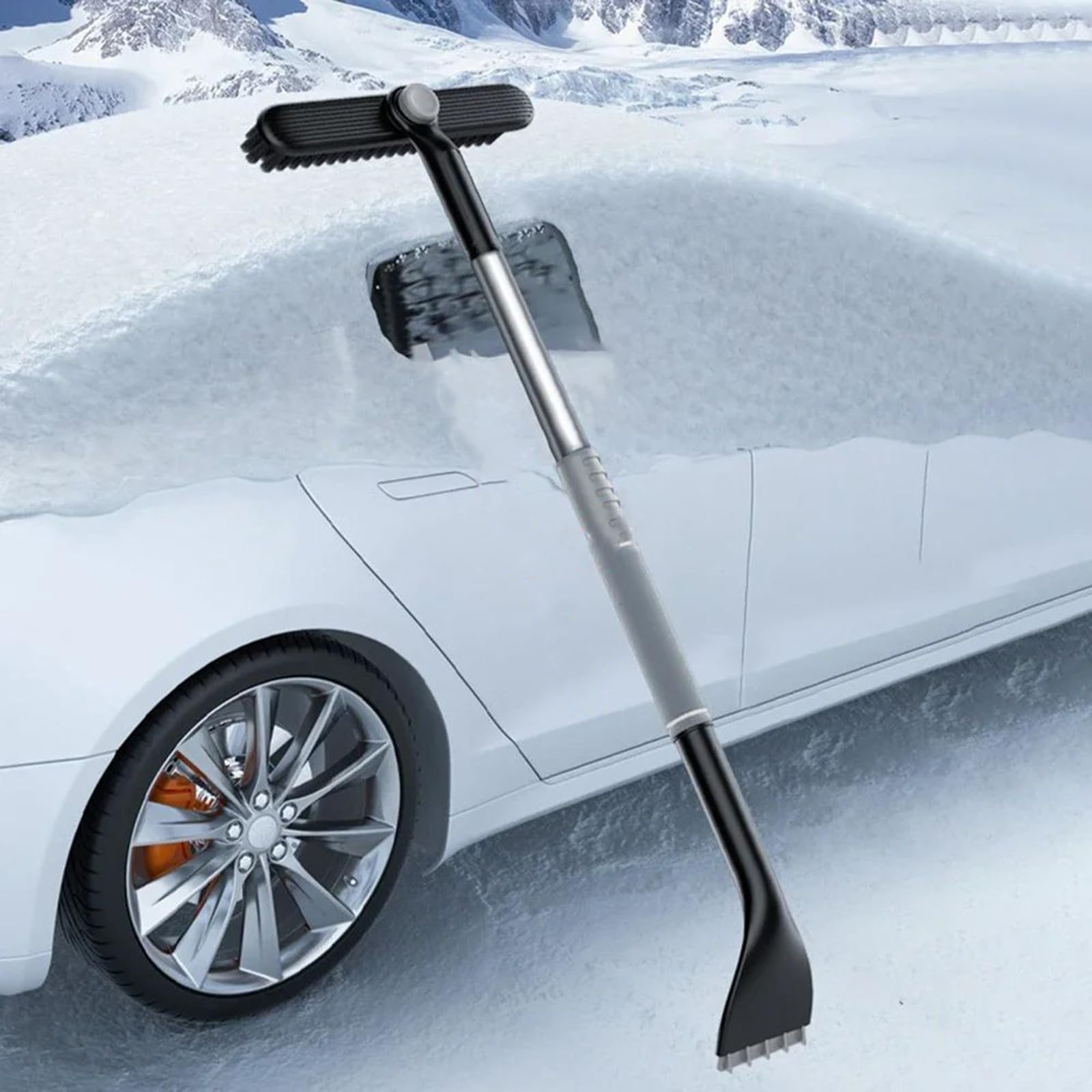 Amazon.com: 3 In 1 Snow Brush and Ice Scraper for Car Windshield ...