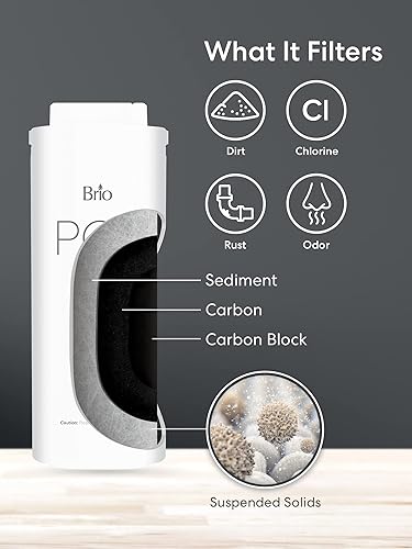 Miniatura 4 de Brio Reemplazo del filtro de agua de 3 etapas del PWB para el sistema de filtración TROE600PRISM
