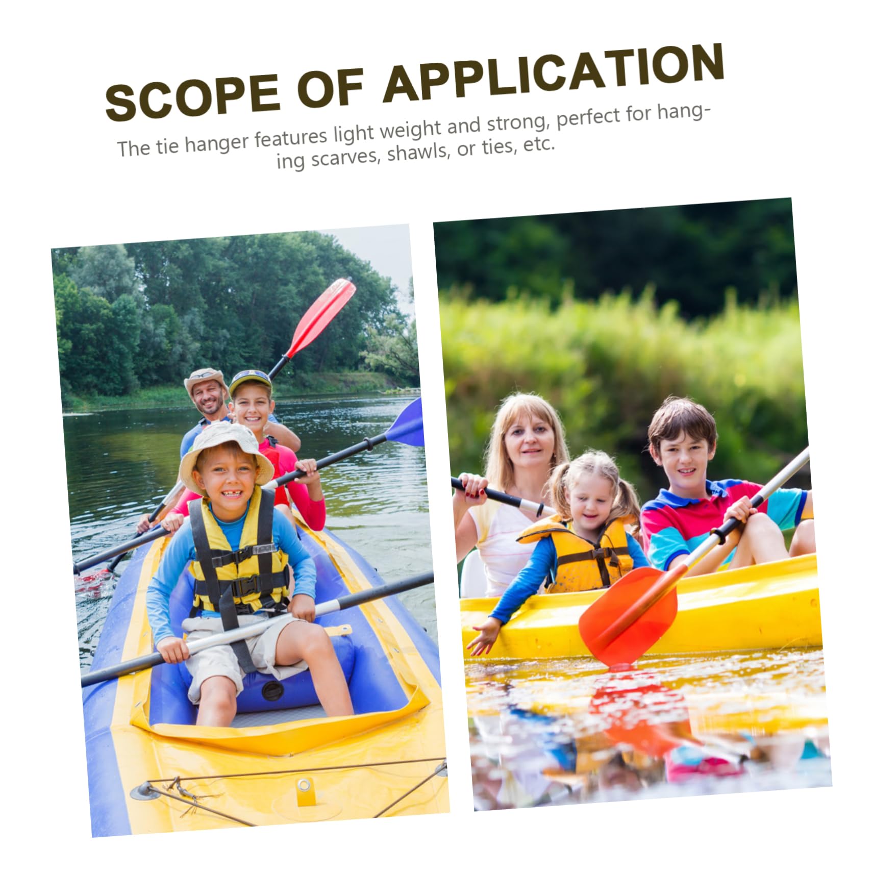 NULYLU Kayak Paddle Straps Comfortable Gentle Hold Essential Kayak Supplies for Paddle Fixing