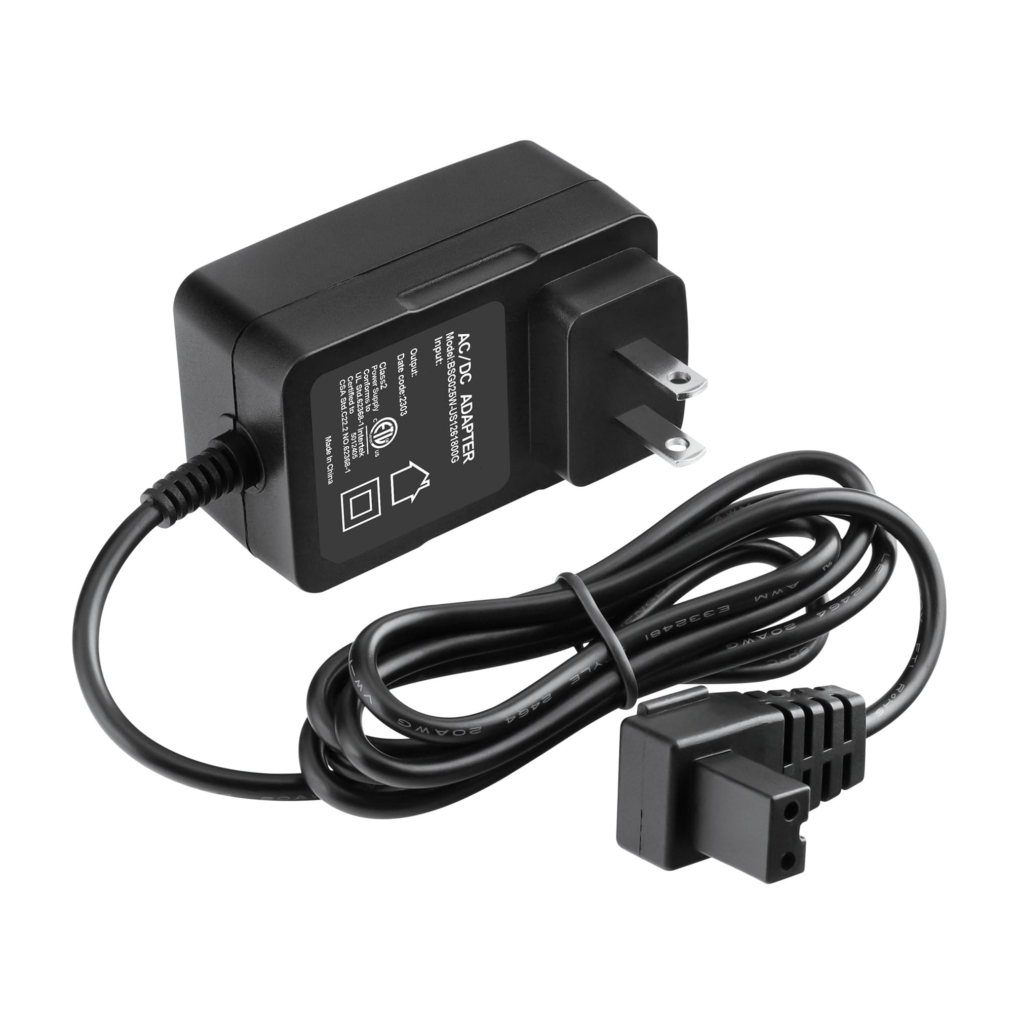Amazon.com: Jantoy 2-Prong 12.6V AC/DC Adapter Compatible