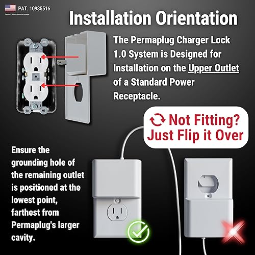 Miniatura 7 de Permaplug Bloqueo del cargador sistema de bloqueo de cargador de teléfono antirrobo y a prueba de tirones carga rápida de 45 W para Apple iPhone