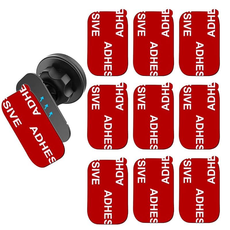 Kit de Adesivos Dupla Face para Suporte Automotivo AZXYI 9 Unidades 5,0 x 3,0 cm