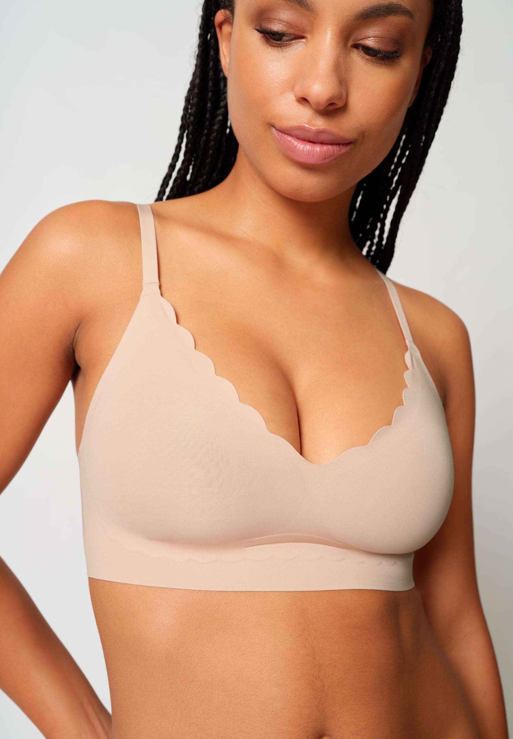 Skiny Damen Sensation Damen Bustier Herausn. Pads BH