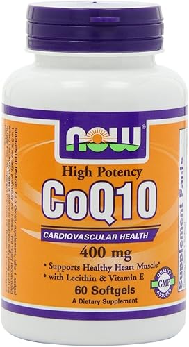 Coq10 400 mg, WLecitina & Vitamina E 60 softgels